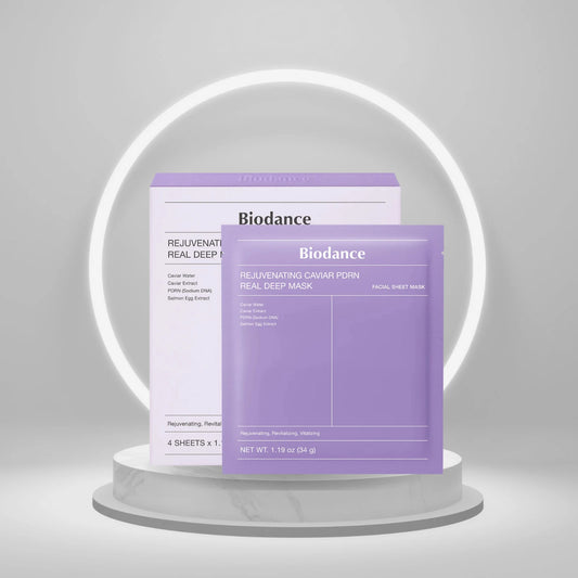 Maschera Caviar PDRN Biodance confezione maschera anti-age migliori prodotti coreani