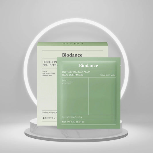 Maschera viso Sea Kelp Biodance – trattamento purificante e riequilibrante per pelle mista e grassa
